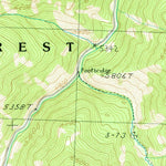 United States Geological Survey Blackbird Creek, ID (1989, 24000-Scale) digital map
