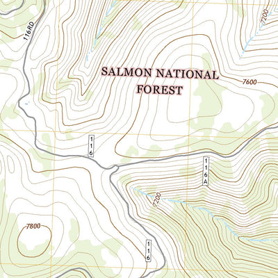 United States Geological Survey Blackbird Creek, ID (2020, 24000-Scale) digital map