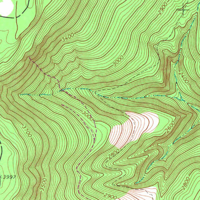 United States Geological Survey Blackbird Knob, WV (1967, 24000-Scale) digital map