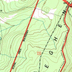 United States Geological Survey Blackbird Knob, WV (1995, 24000-Scale) digital map
