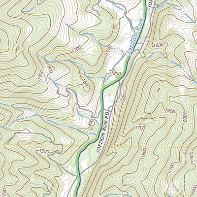 United States Geological Survey Blackbird Knob, WV (2023, 24000-Scale) digital map