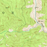 United States Geological Survey Blackbird Mountain, ID (1950, 62500-Scale) digital map