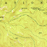United States Geological Survey Blackbird Mountain, ID (1951, 62500-Scale) digital map
