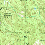 United States Geological Survey Blackbird Mountain, ID (1989, 24000-Scale) digital map