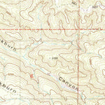 United States Geological Survey Blackburn Canyon, CA (1982, 24000-Scale) digital map