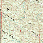 United States Geological Survey Blackburn Canyon, CA (1996, 24000-Scale) digital map