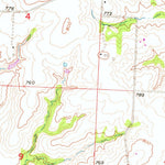 United States Geological Survey Blackburn, MO (1953, 24000-Scale) digital map