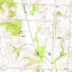 United States Geological Survey Blackburn, MO (1953, 24000-Scale) digital map