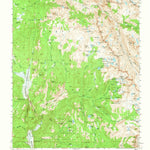 United States Geological Survey Blackcap Mountain, CA (1953, 62500-Scale) digital map