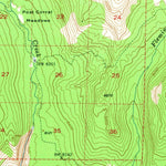 United States Geological Survey Blackcap Mountain, CA (1953, 62500-Scale) digital map