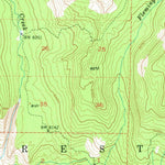 United States Geological Survey Blackcap Mountain, CA (1962, 62500-Scale) digital map