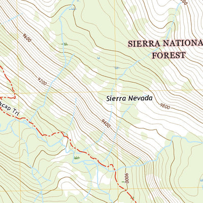 United States Geological Survey Blackcap Mountain, CA (2021, 24000-Scale) digital map