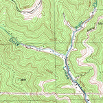 United States Geological Survey Blackey, KY (1992, 24000-Scale) digital map