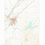 United States Geological Survey Blackfoot, ID (1971, 24000-Scale) digital map