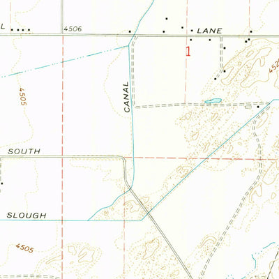 United States Geological Survey Blackfoot, ID (1971, 24000-Scale) digital map