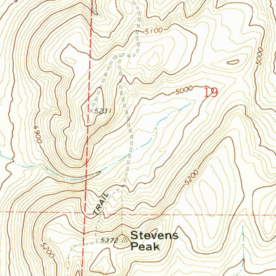 United States Geological Survey Blackfoot, ID (1971, 24000-Scale) digital map