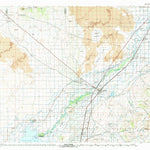 United States Geological Survey Blackfoot, ID (1978, 100000-Scale) digital map