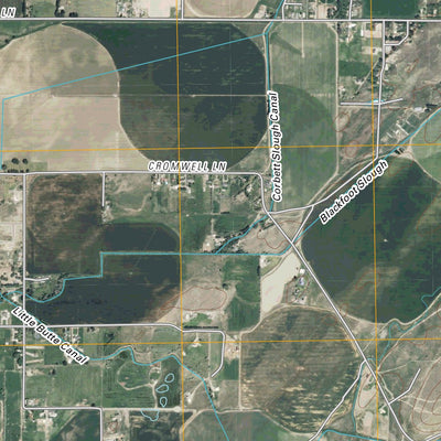 United States Geological Survey Blackfoot, ID (2010, 24000-Scale) digital map