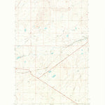 United States Geological Survey Blackfoot, MT (1968, 24000-Scale) digital map