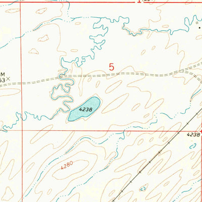 United States Geological Survey Blackfoot, MT (1968, 24000-Scale) digital map