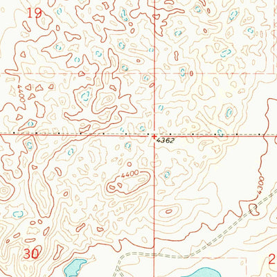 United States Geological Survey Blackfoot, MT (1968, 24000-Scale) digital map