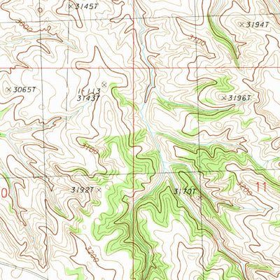 United States Geological Survey Blackfoot School, MT (1983, 24000-Scale) digital map