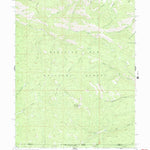 United States Geological Survey Blackhall Mountain, WY-CO (1961, 24000-Scale) digital map
