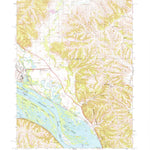 United States Geological Survey Blackhawk, IL-IA (1953, 24000-Scale) digital map