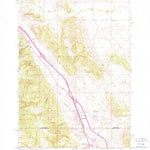 United States Geological Survey Blackhawk, SD (1953, 24000-Scale) digital map