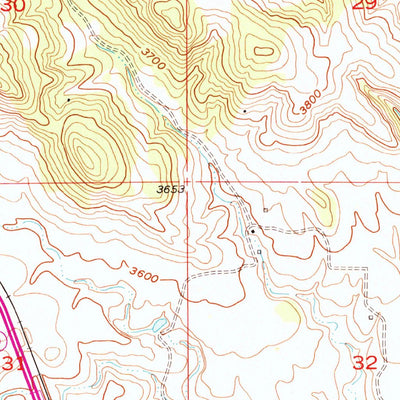United States Geological Survey Blackhawk, SD (1953, 24000-Scale) digital map
