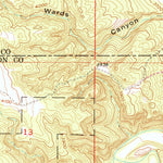 United States Geological Survey Blackhawk, SD (1953, 24000-Scale) digital map