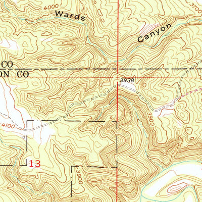 United States Geological Survey Blackhawk, SD (1953, 24000-Scale) digital map