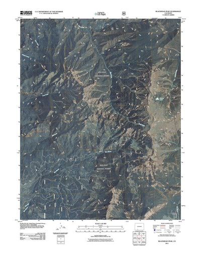 United States Geological Survey Blackhead Peak, CO (2011, 24000-Scale) digital map