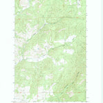 United States Geological Survey Blackhorse Canyon, WA (1985, 24000-Scale) digital map