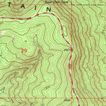 United States Geological Survey Blackjack Ridge, OK (1966, 24000-Scale) digital map