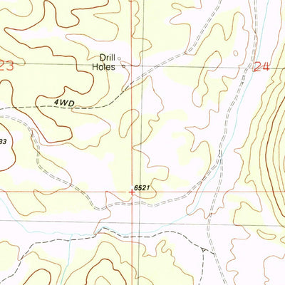 United States Geological Survey Blackjack Springs, NV (1990, 24000-Scale) digital map