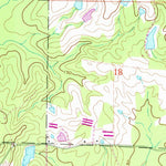 United States Geological Survey Blackman, FL-AL (1973, 24000-Scale) digital map