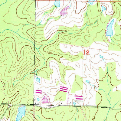 United States Geological Survey Blackman, FL-AL (1973, 24000-Scale) digital map