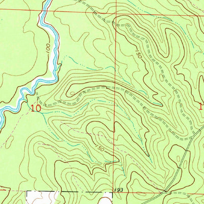 United States Geological Survey Blackman, FL-AL (1973, 24000-Scale) digital map