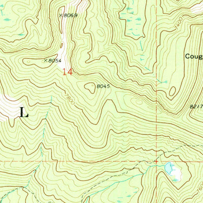 United States Geological Survey Blackmare, ID (1973, 24000-Scale) digital map