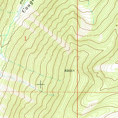 United States Geological Survey Blackmare, ID (1973, 24000-Scale) digital map