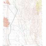 United States Geological Survey Blackrock, CA (1982, 24000-Scale) digital map