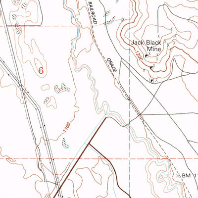 United States Geological Survey Blackrock, CA (1992, 24000-Scale) digital map