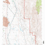 United States Geological Survey Blackrock, CA (1994, 24000-Scale) digital map