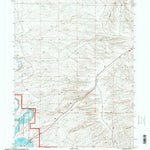 United States Geological Survey Blacks Fork Bridge, WY (1996, 24000-Scale) digital map