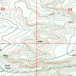 United States Geological Survey Blacks Fork Bridge, WY (1996, 24000-Scale) digital map