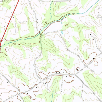 United States Geological Survey Blacksburg North, SC-NC (1971, 24000-Scale) digital map