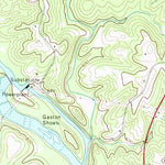 United States Geological Survey Blacksburg North, SC-NC (1971, 24000-Scale) digital map