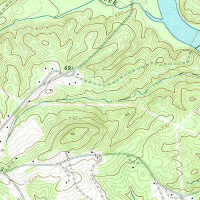 United States Geological Survey Blacksburg South, SC (1971, 24000-Scale) digital map