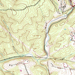 United States Geological Survey Blacksburg, VA (1965, 24000-Scale) digital map